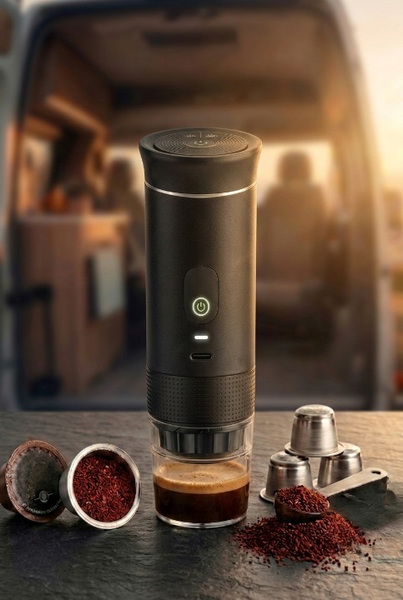 Rò-Koffy: Macchinetta del caffè portatile 3-in-1