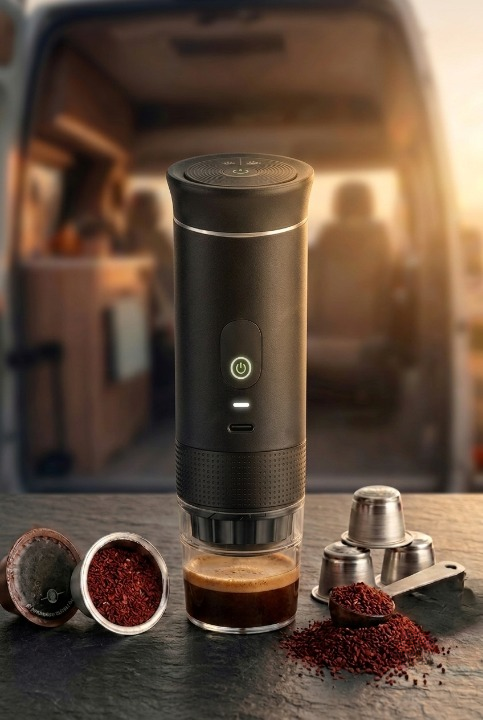 Rò-Koffy: Macchinetta del caffè portatile 3-in-1